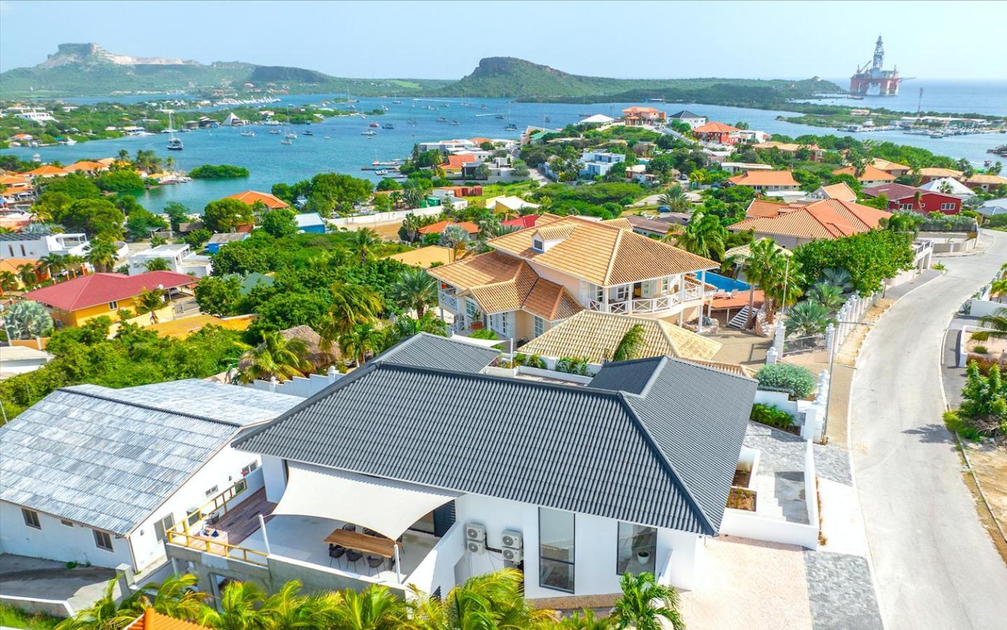 Villa Noma - Luxe Villa Met Uitzicht Spaanse Water Willemstad Eksteriør billede