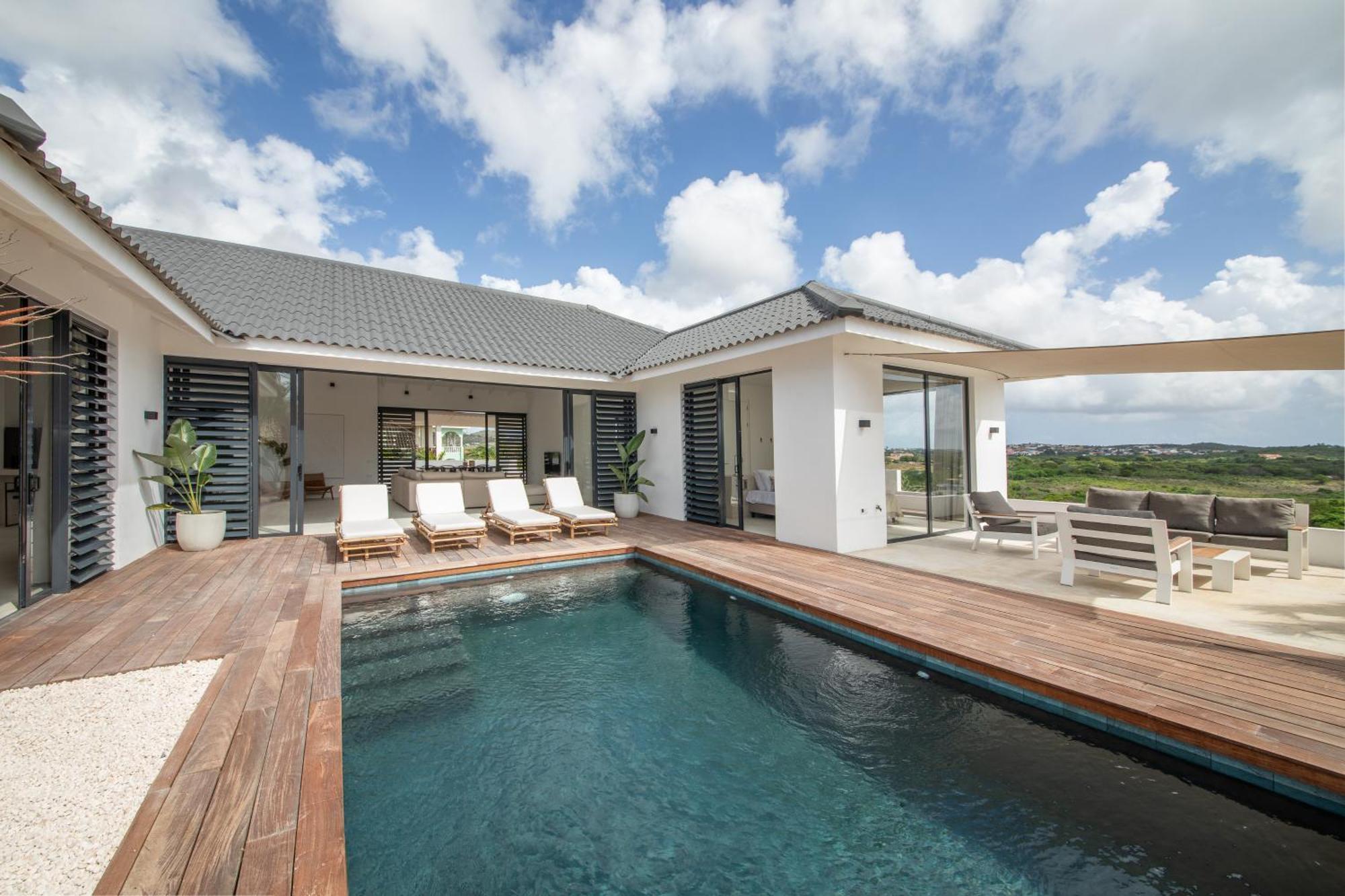 Villa Noma - Luxe Villa Met Uitzicht Spaanse Water Willemstad Eksteriør billede